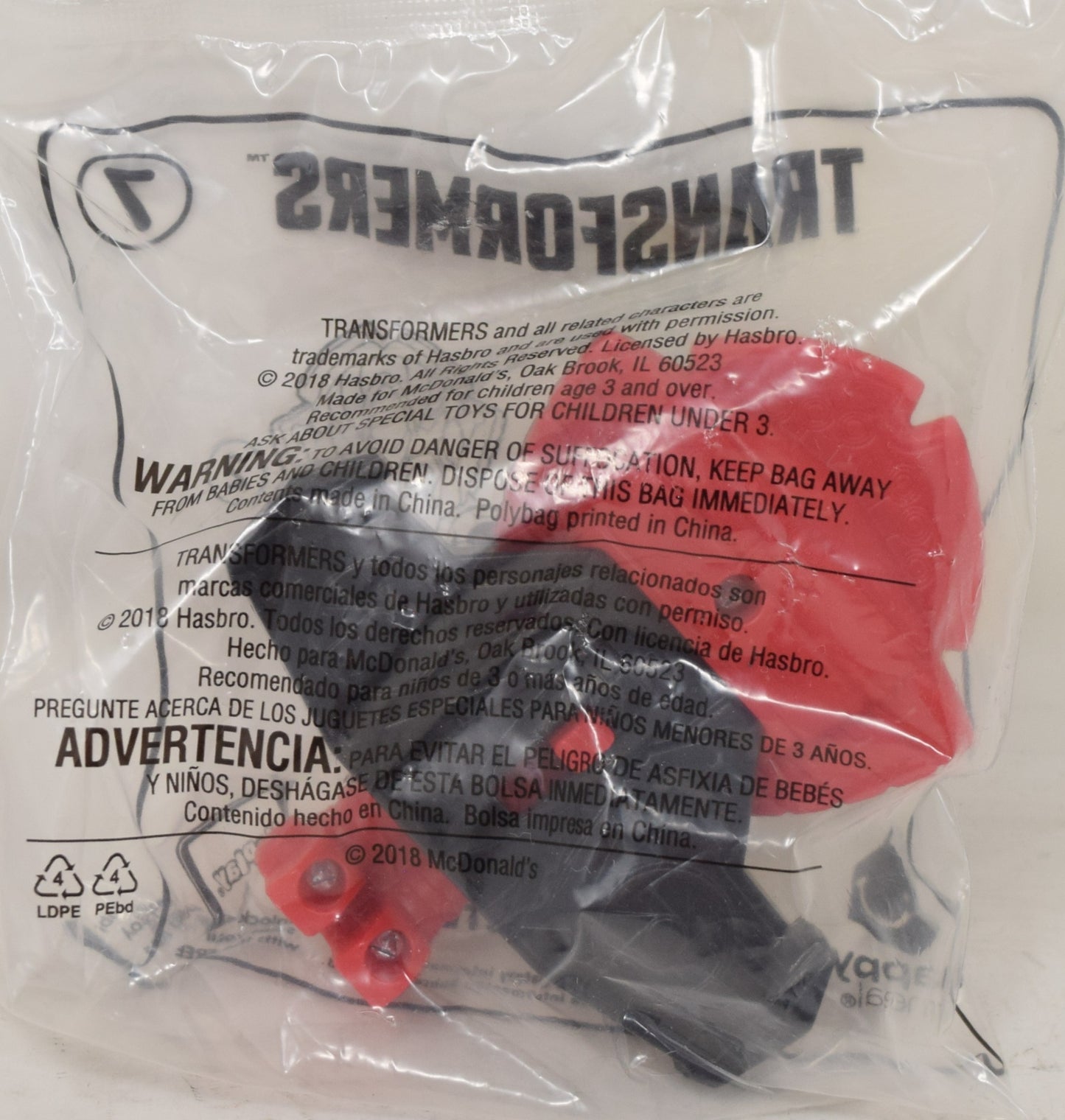 Transformers Happy Meal Toy 2018 Windblade Figure MOC New