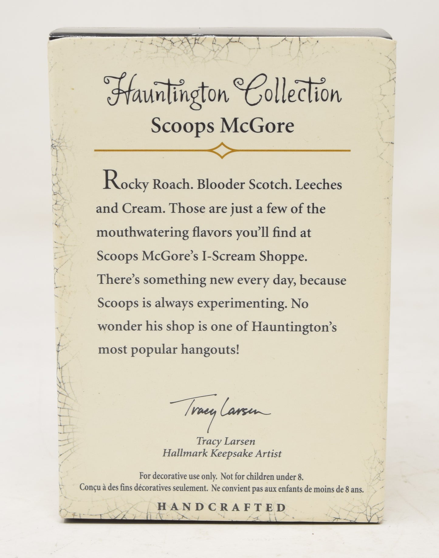 Hallmark Ornament Huntington Collection Scoops McGore Halloween Christmas 2005 NIB - Golden Apple Comics