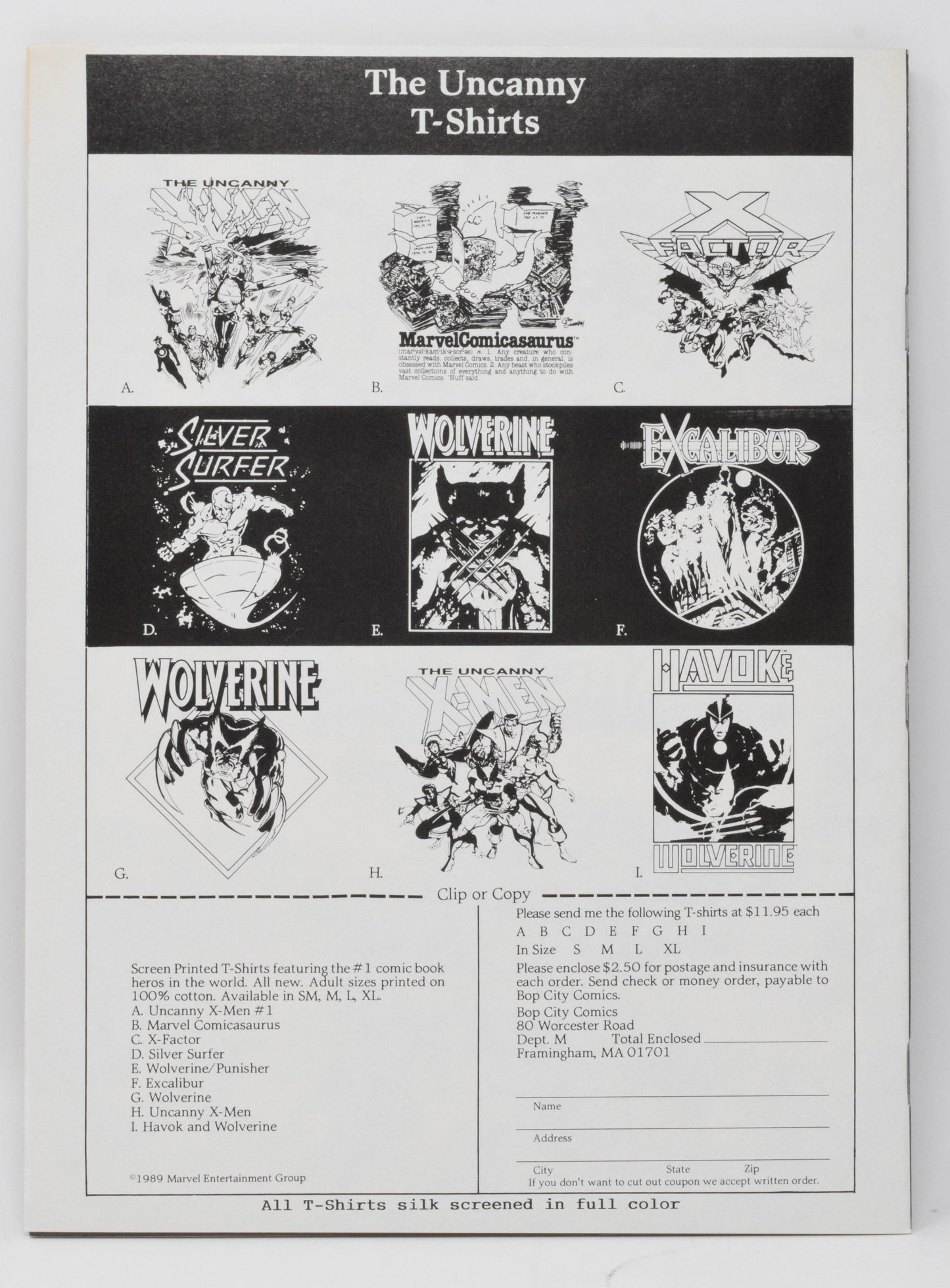 Punisher Magazine #3 1989 NM - Golden Apple Comics