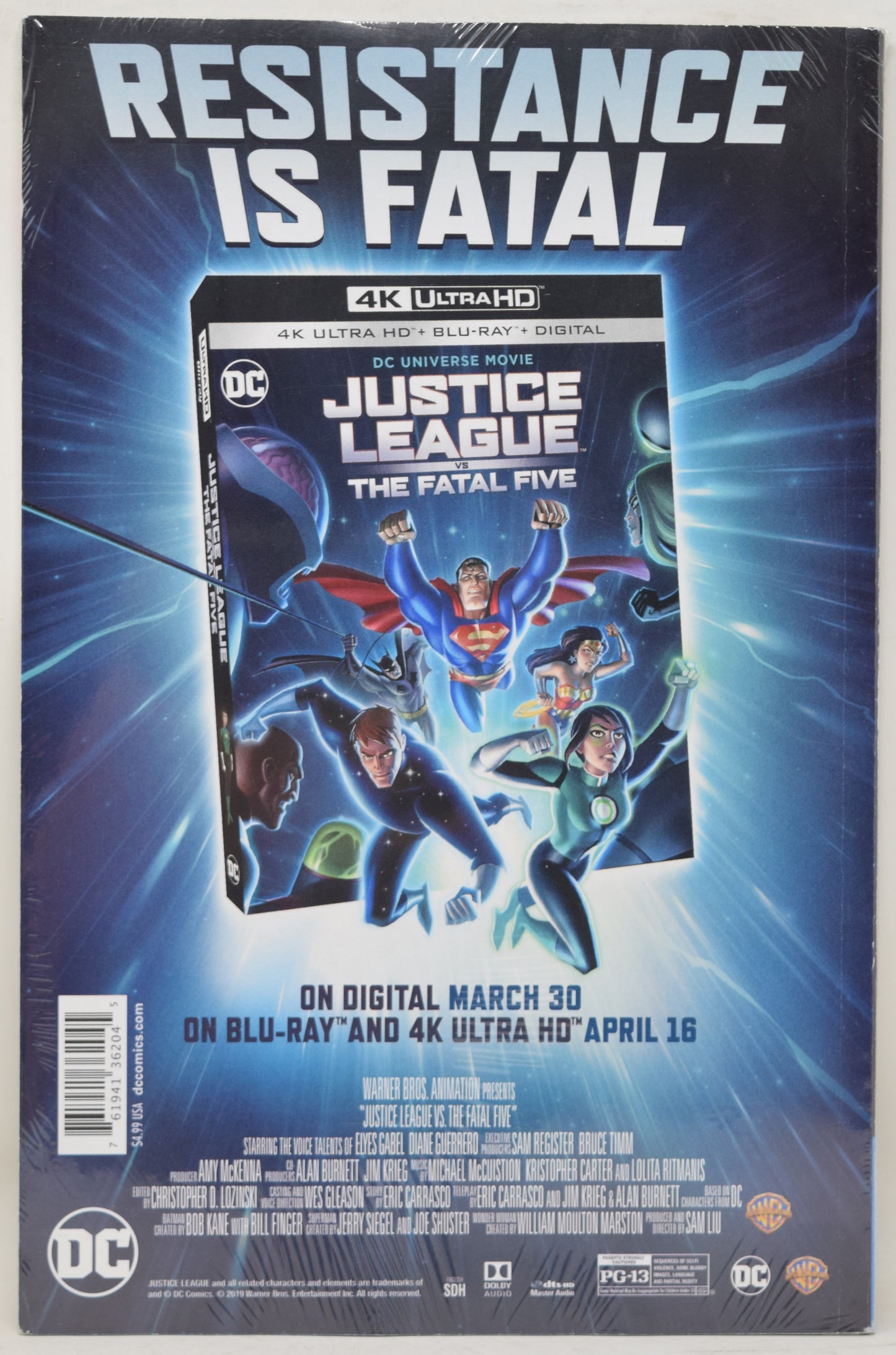 The Flash Giant #3 Walmart Exclusive DC 2019 NM New - Golden Apple Comics