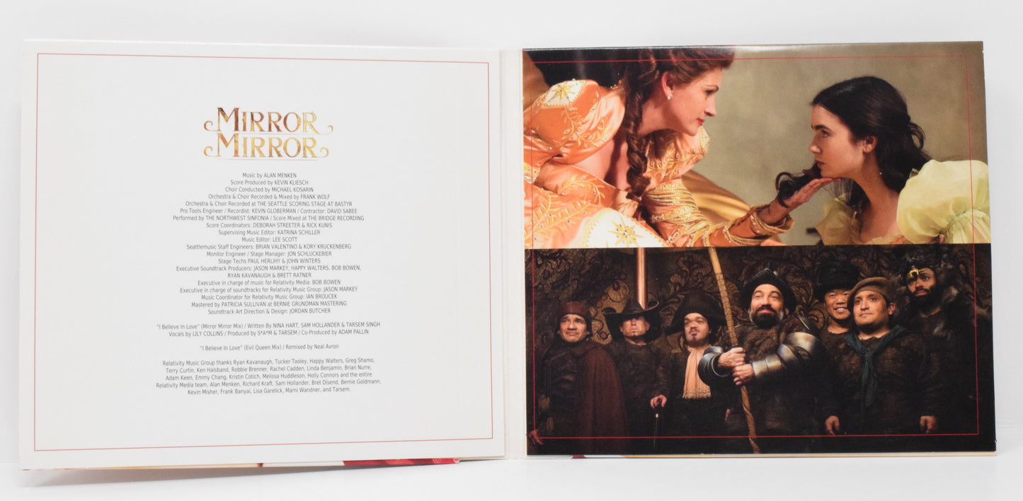 Mirror Mirror Soundtrack CD Alan Menken Lily Collins - Golden Apple Comics