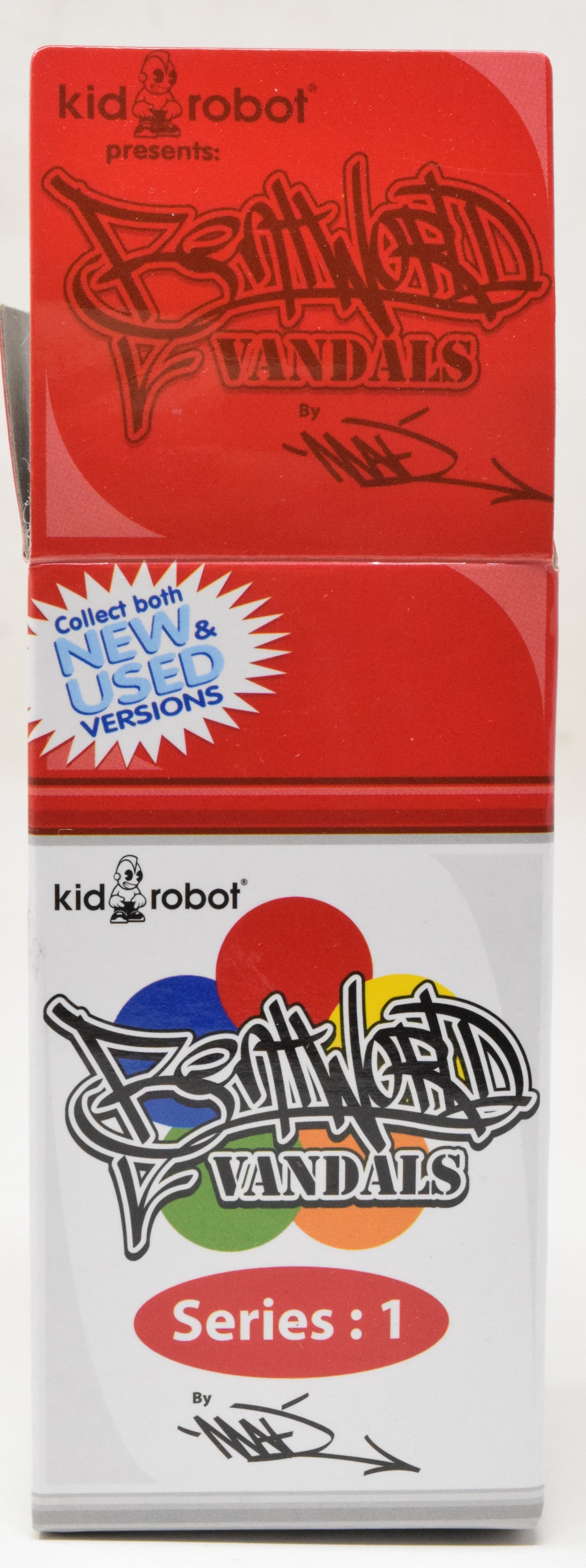 Kidrobot Bentworld Vandals Mad Biggie New Vinyl Figure Spray Paint