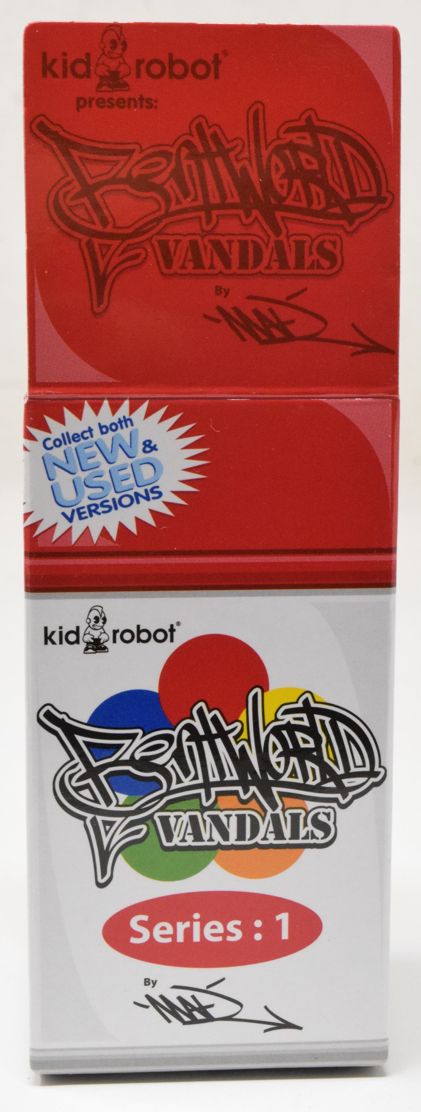 Kidrobot Bentworld Vandals Mad Mr Chisel New Vinyl Figure Spray Paint