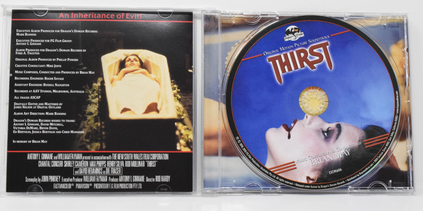 Thirst Soundtrack CD Brian May - Golden Apple Comics