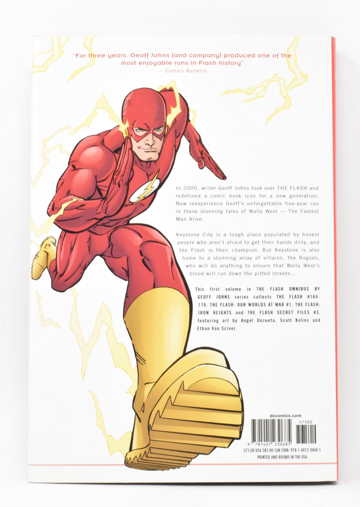 Flash Omnibus 1 HC DC 2011 NM Geoff Johns Ethan Van Sciver