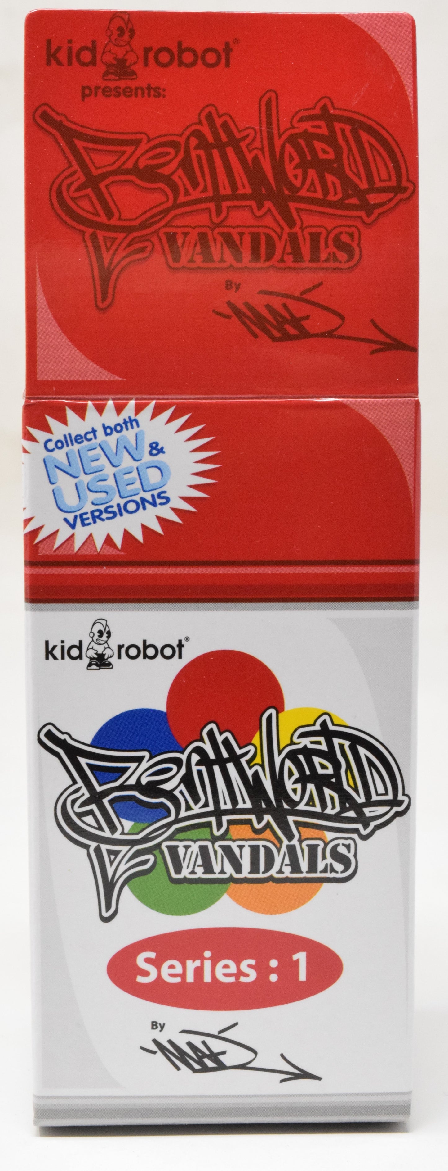 Kidrobot Bentworld Vandals Mad Rolls New Vinyl Figure Spray Paint