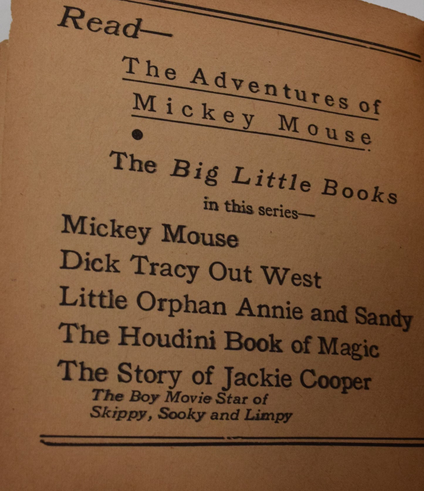Dick Tracy Out West 723 Big Little Book Whitman 1933 VG - Golden Apple Comics