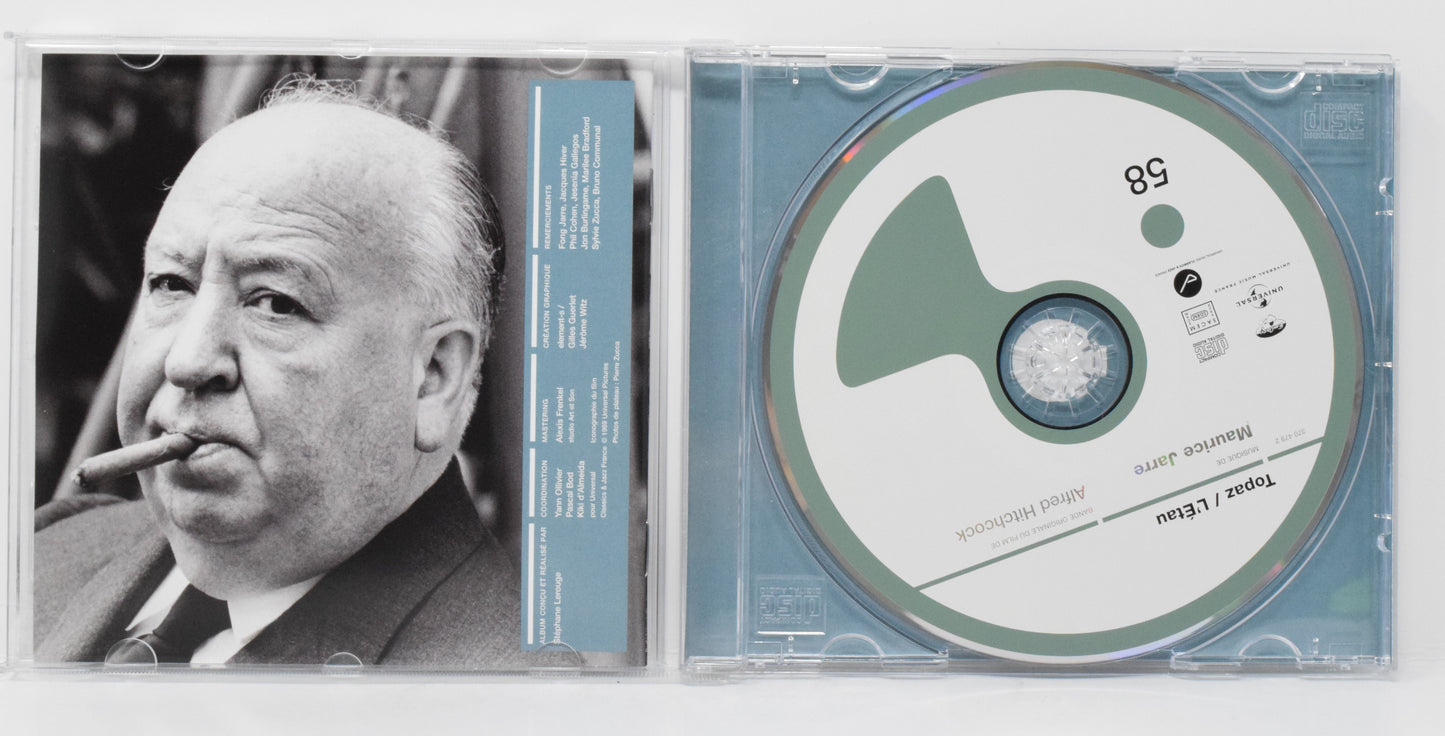 Topaz Soundtrack CD Maurice Jarre Alfred Hitchcock - Golden Apple Comics