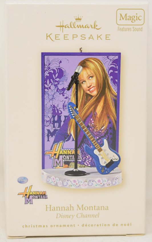 Hallmark Keepsake Ornament Hannah Montana Disney Channel Christmas Tree NIB