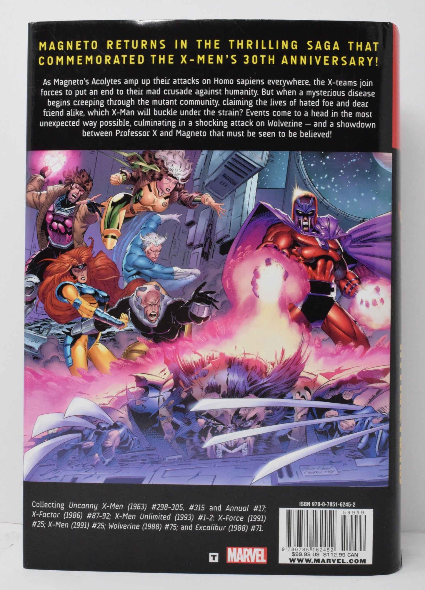 Uncanny X-Men Fatal Attractions Omnibus HC Marvel 2012 1st John Romita