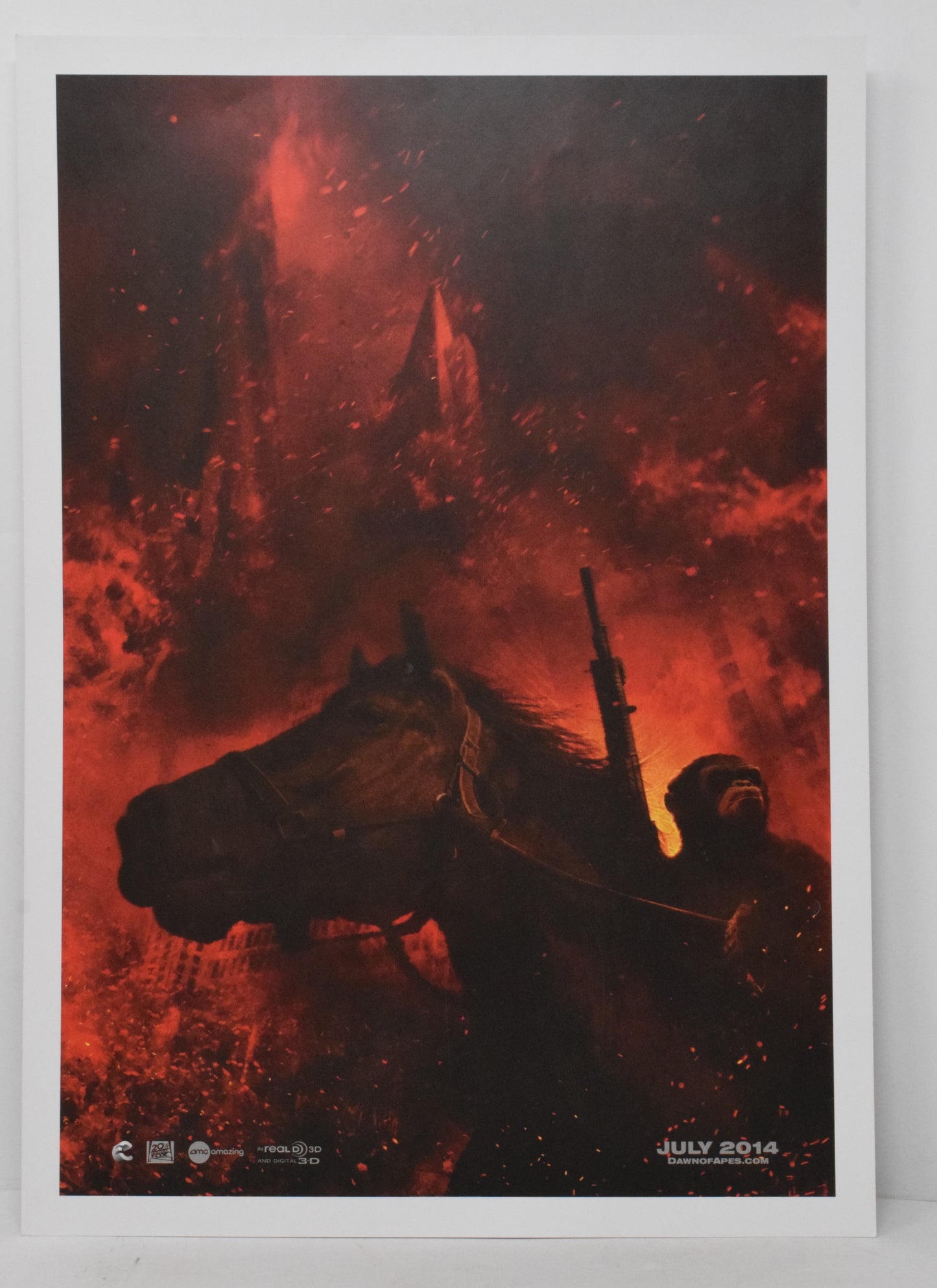 Dawn Of The Planet Of The Apes Movie Poster 11 x 15.5 AMC - Golden Apple Comics