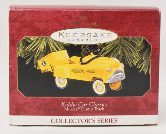 Hallmark Keepsake Kiddie Car Classics Murray Dump Truck Christmas Ornament 1999 NIB