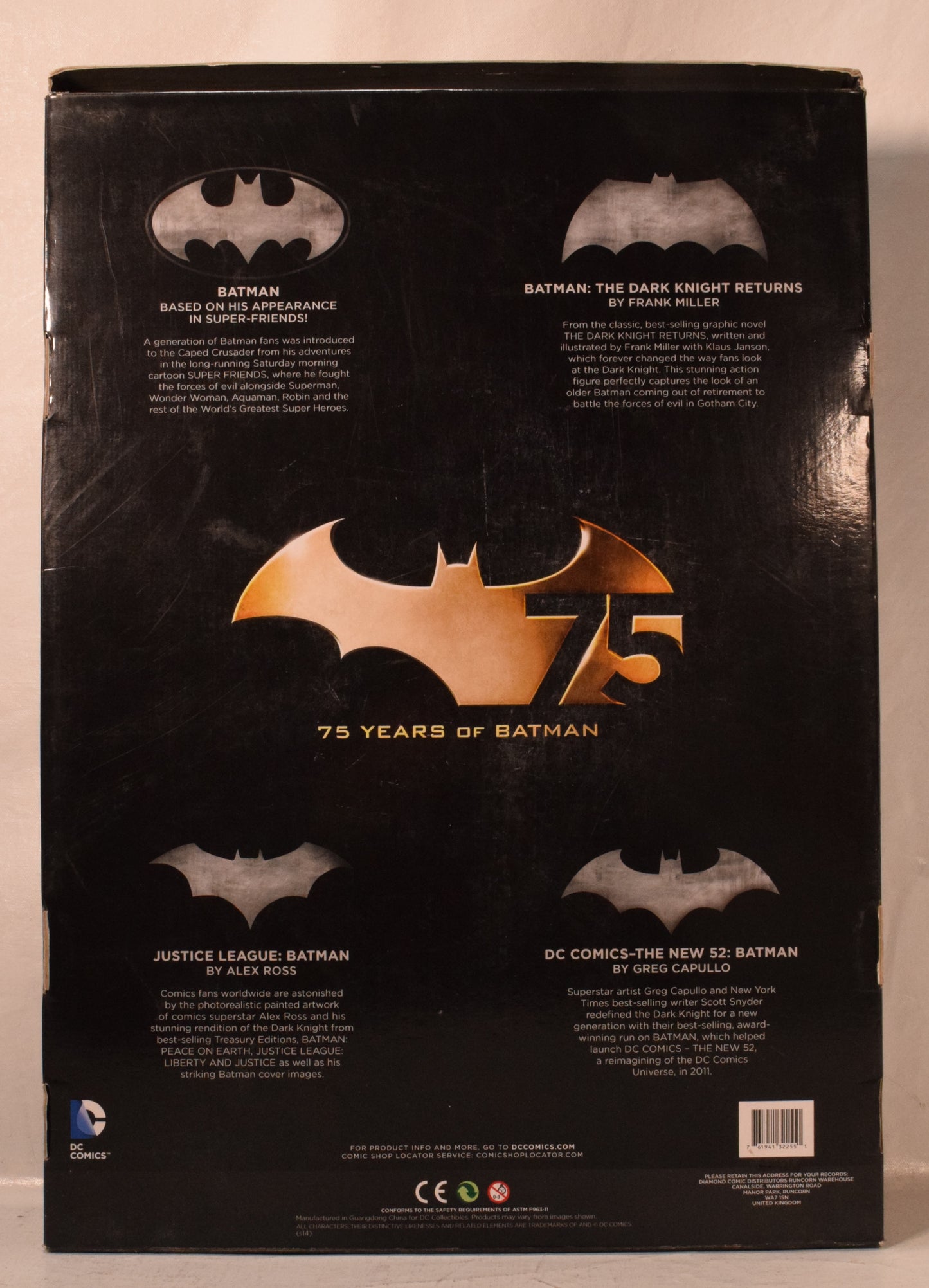 Batman 75 Years Action Figure Collector Set Of 4 Dark Knight