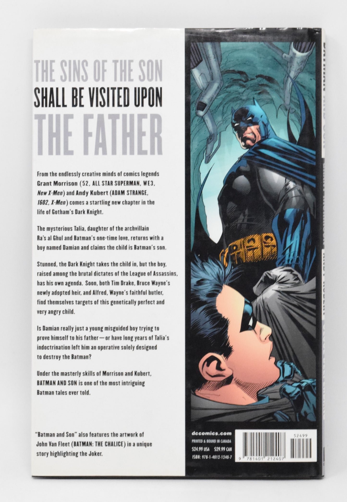 Batman And Son HC DC 2007 VF NM Grant Morrison Andy Kubert