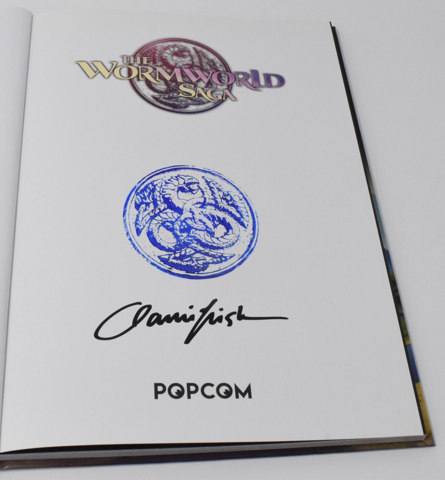 Wormworld Saga 2 Shelter Of Hope HC Hardcover Tokyopop Signed Daniel Lieske - Golden Apple Comics