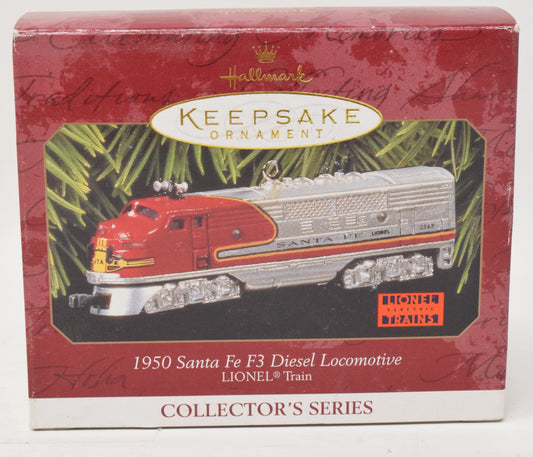 Hallmark Keepsake Lionel 1950 FE F3 Diesel Locomotive Christmas Ornament 1997 NIB