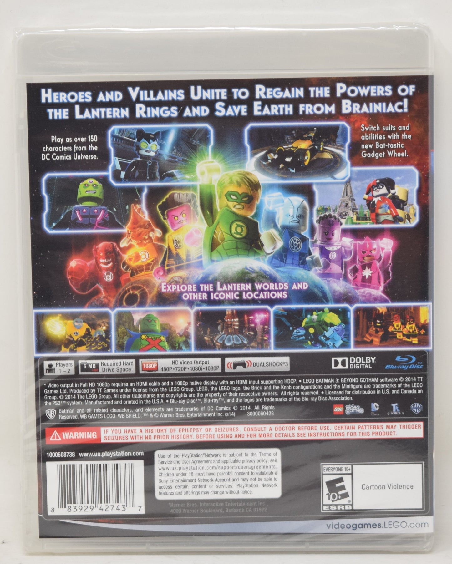 Lego Batman 3 Beyond Gotham PS3 New