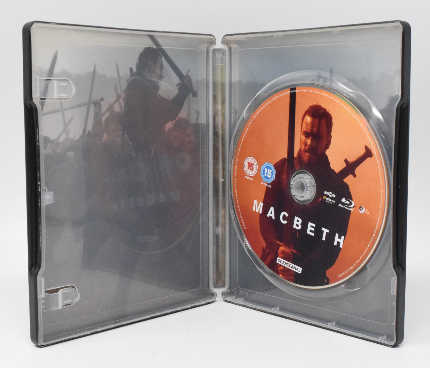 MacBeth Movie Blu-Ray Steelbook