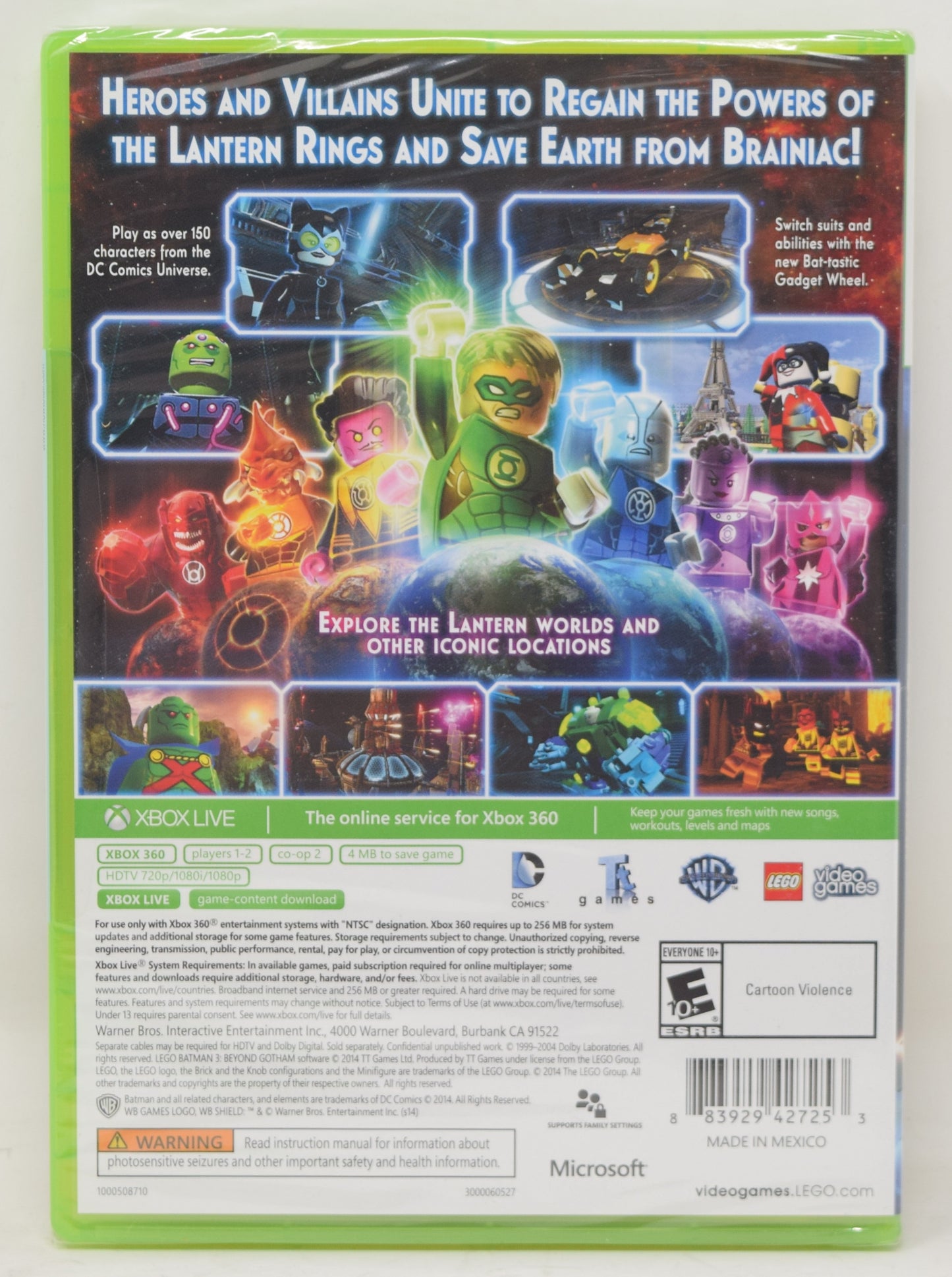 Lego Batman 3 Beyond Gotham Xbox 360 New