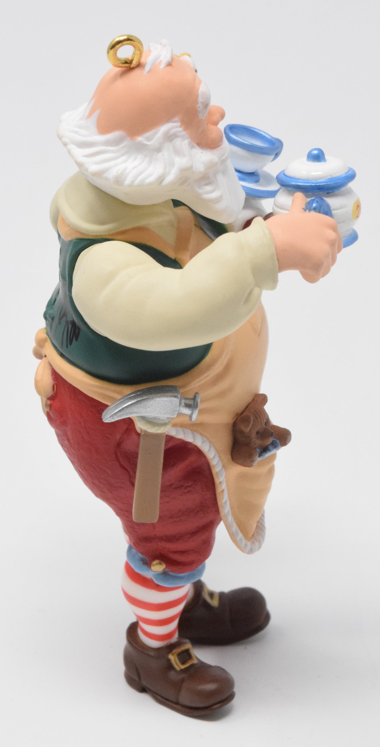 Hallmark Keepsake Toymaker Santa Christmas Ornament 2001 NIB