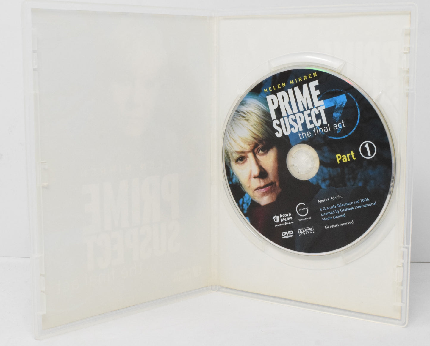 Prime Suspect The Final Act 7 DVD Helen Mirren 2 Disc Set