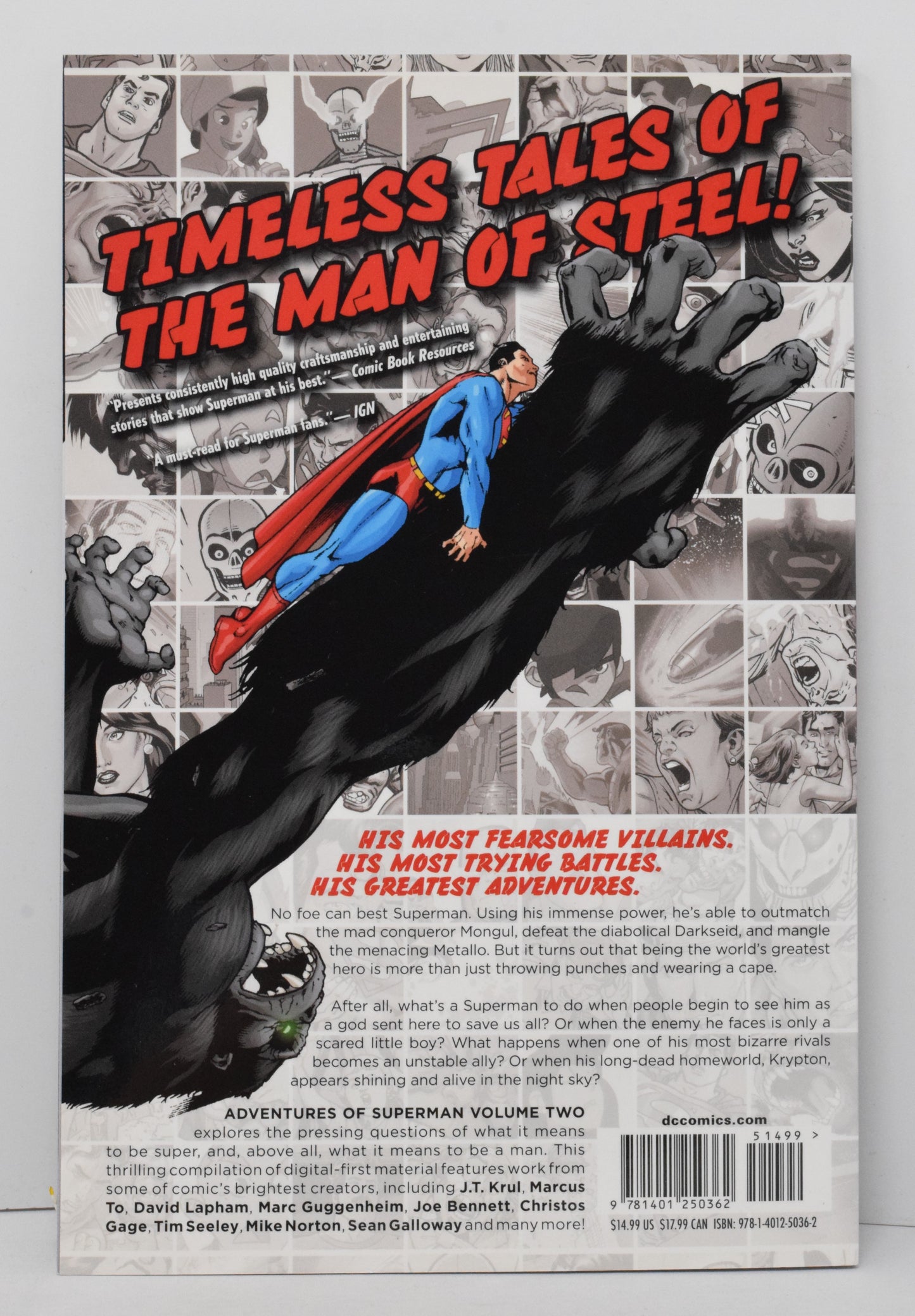 Adventures Of Superman Vol 2 TPB DC 2014 NM 6 - 10 - Golden Apple Comics