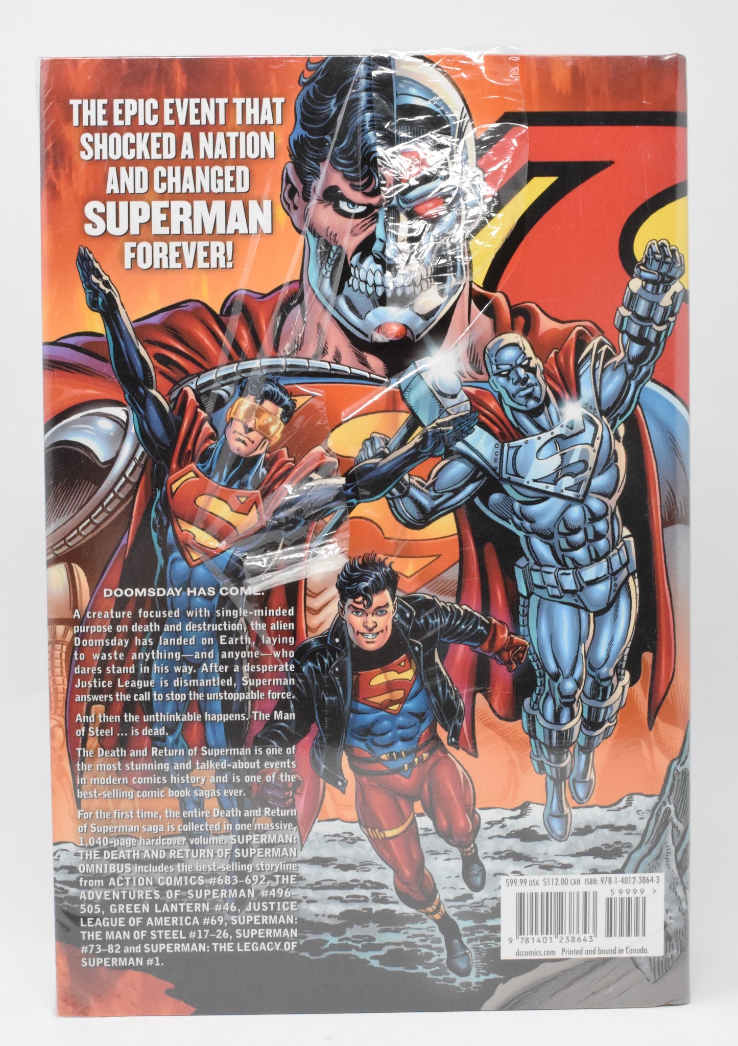 Death And Return Of Superman Omnibus HC DC 2013 NM Sealed - Golden Apple Comics