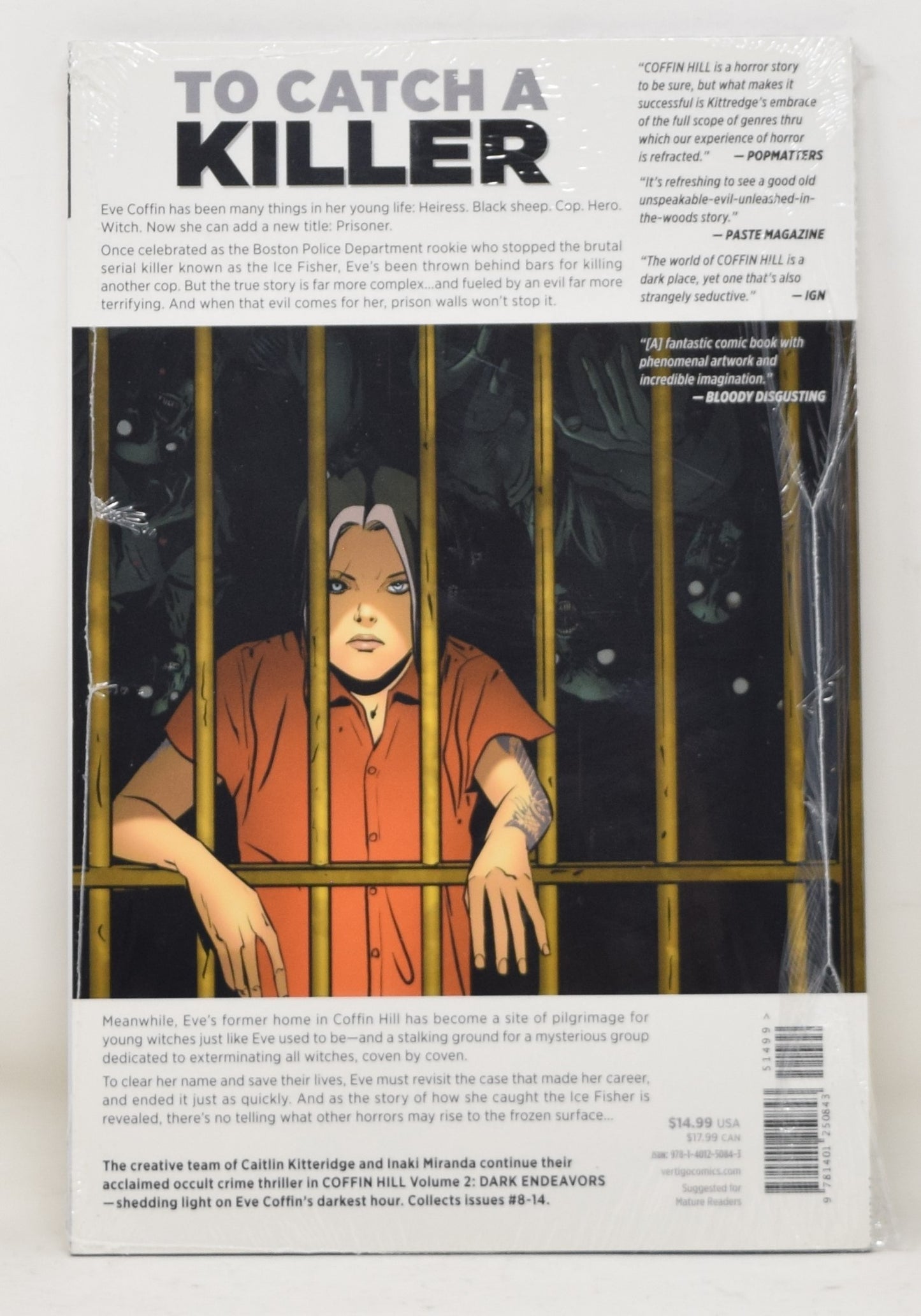 Coffin Hill Vol 2 Dark Endeavors Vertigo 2015 GN NM New