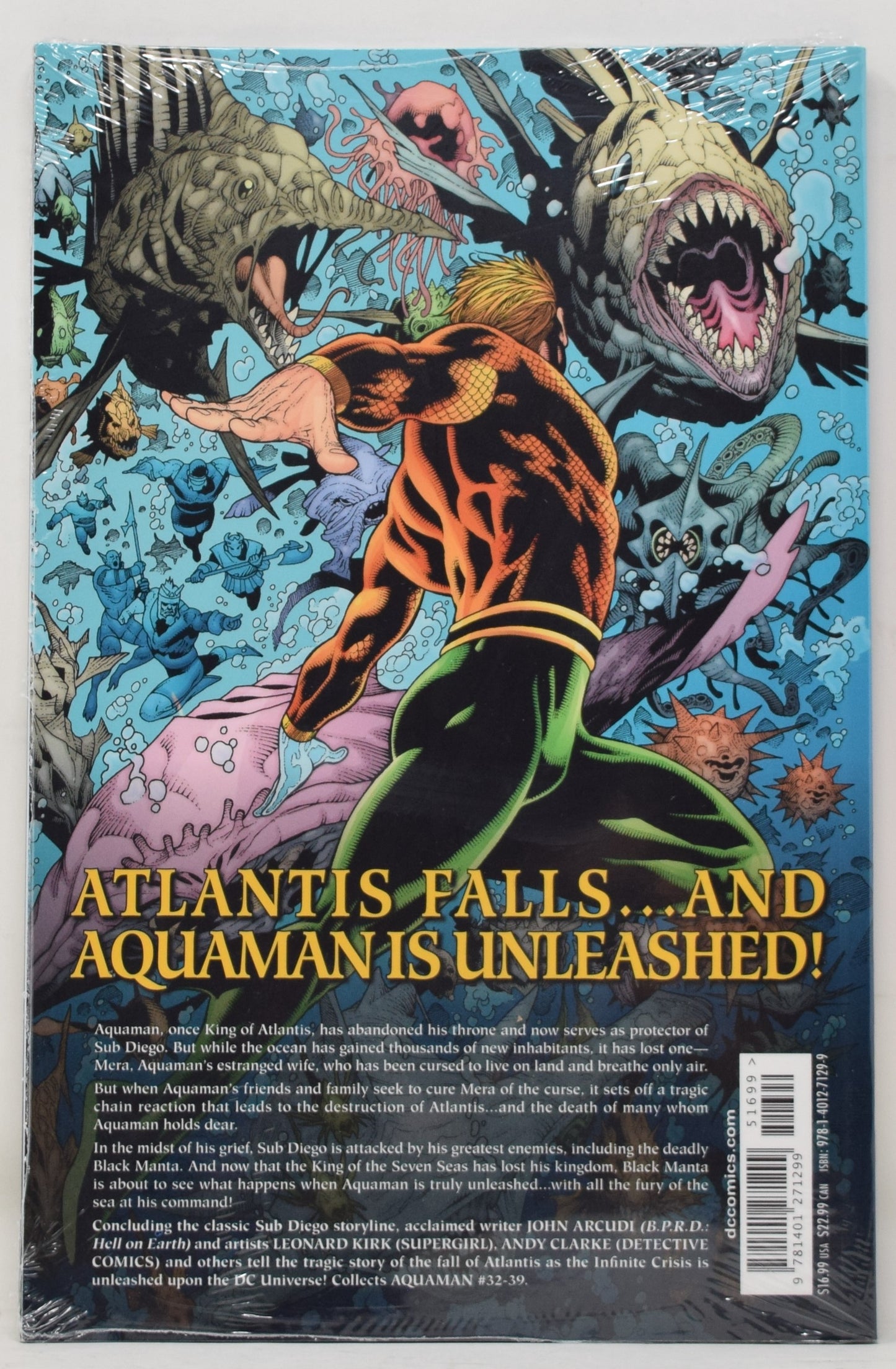 Aquaman Kingdom Lost DC 2017 NM New - Golden Apple Comics