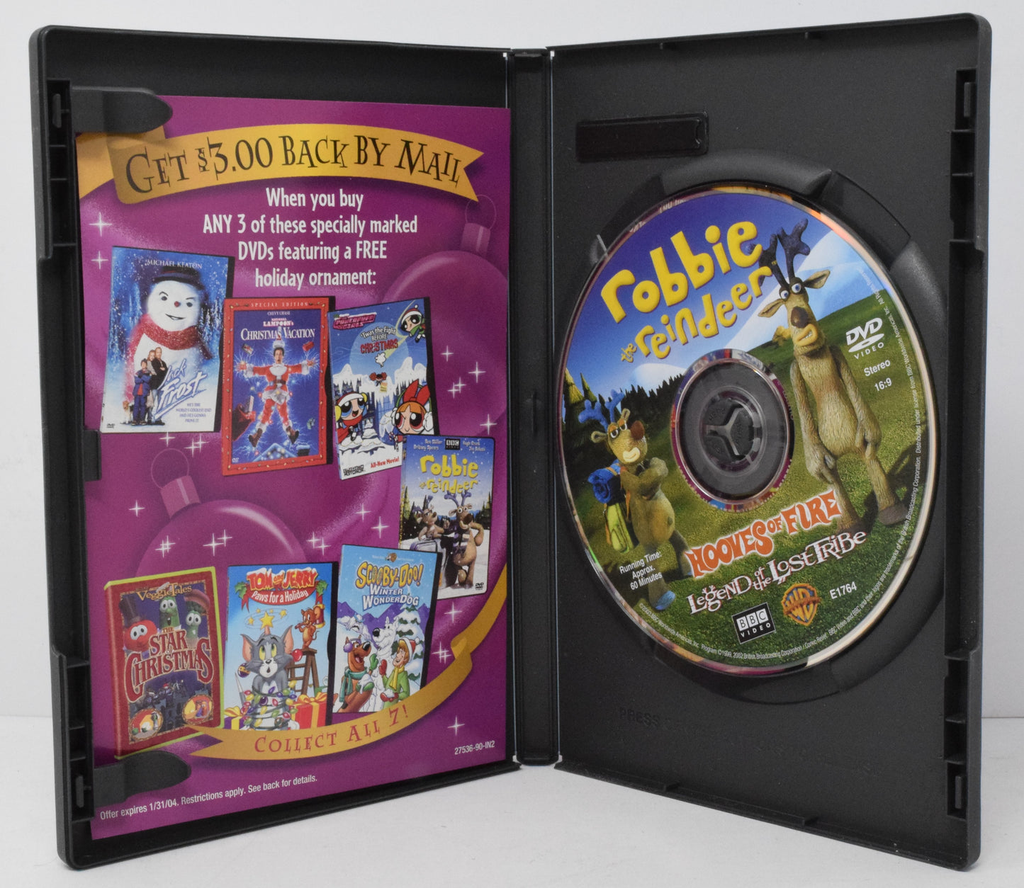 Robbie The Reindeer DVD