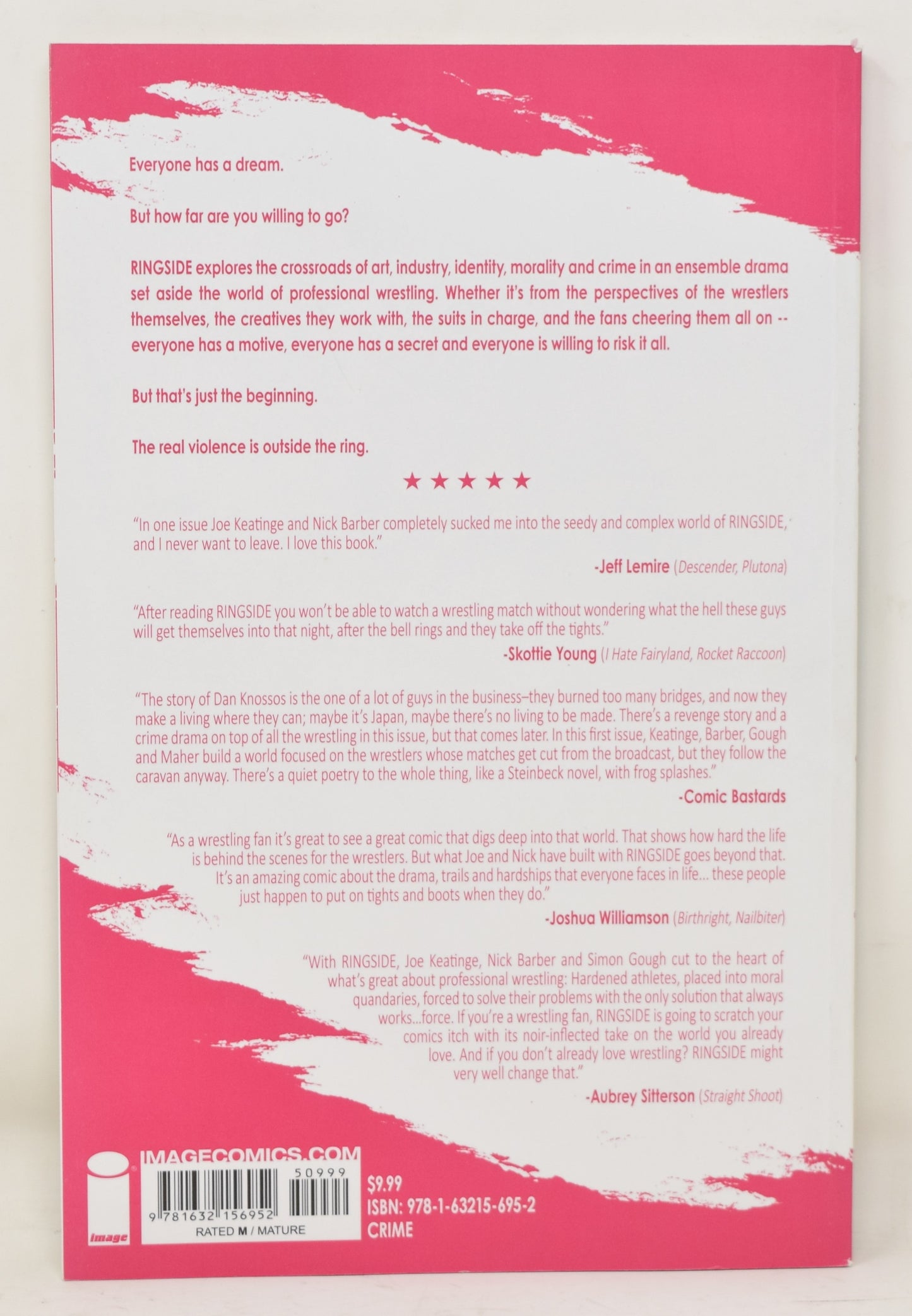 Ringside Vol 1 Kayfabe Image 2016 GN NM New