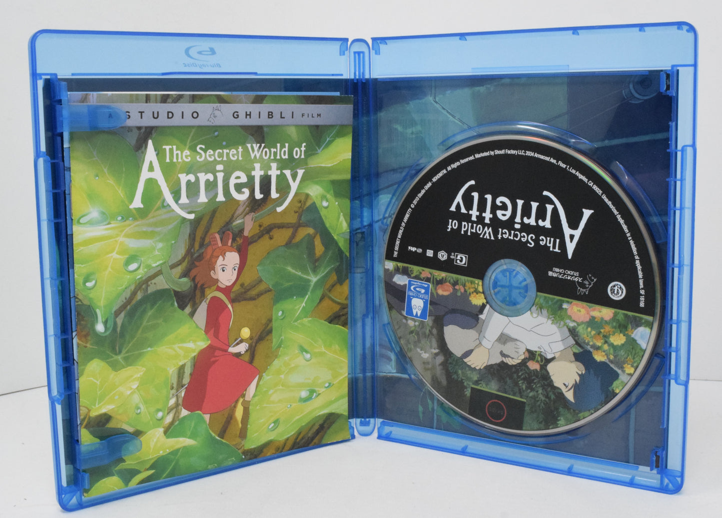 The Secret World of Arrietty DVD Blu-ray