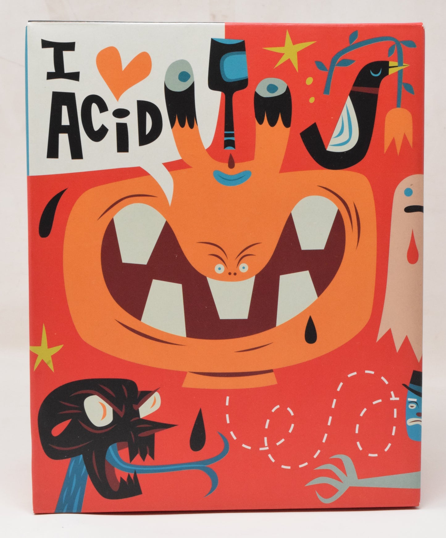 I Love Acid Head Dunny 9" Tim Biskup Kidrobot Vinyl Figure