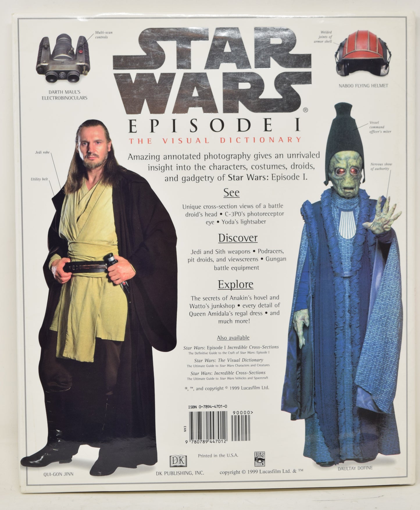 Star Wars Episode I Visual Dictionary 1999 - Golden Apple Comics