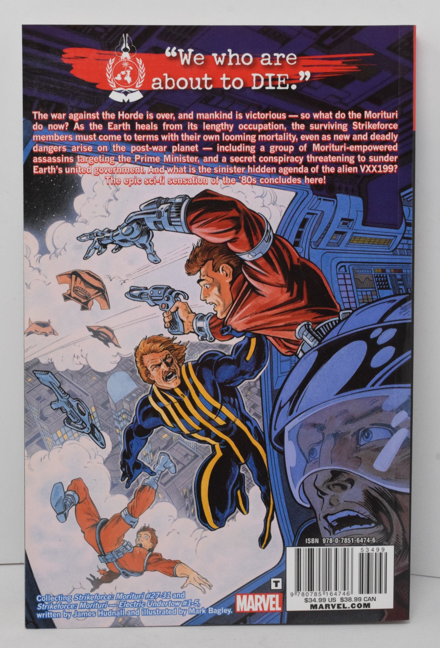 Strikeforce Morituri Vol 3 TP Marvel 2012 VF NM 27 - 31 - Golden Apple Comics