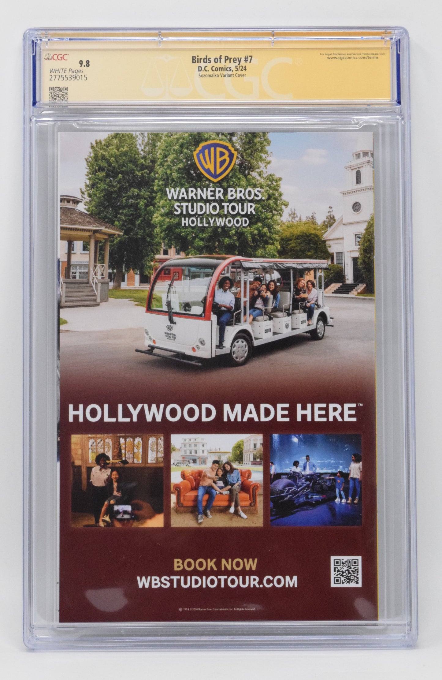 Birds Of Prey #7 D CGC SS 9.8 Sozomaika Womens History Month Variant DC