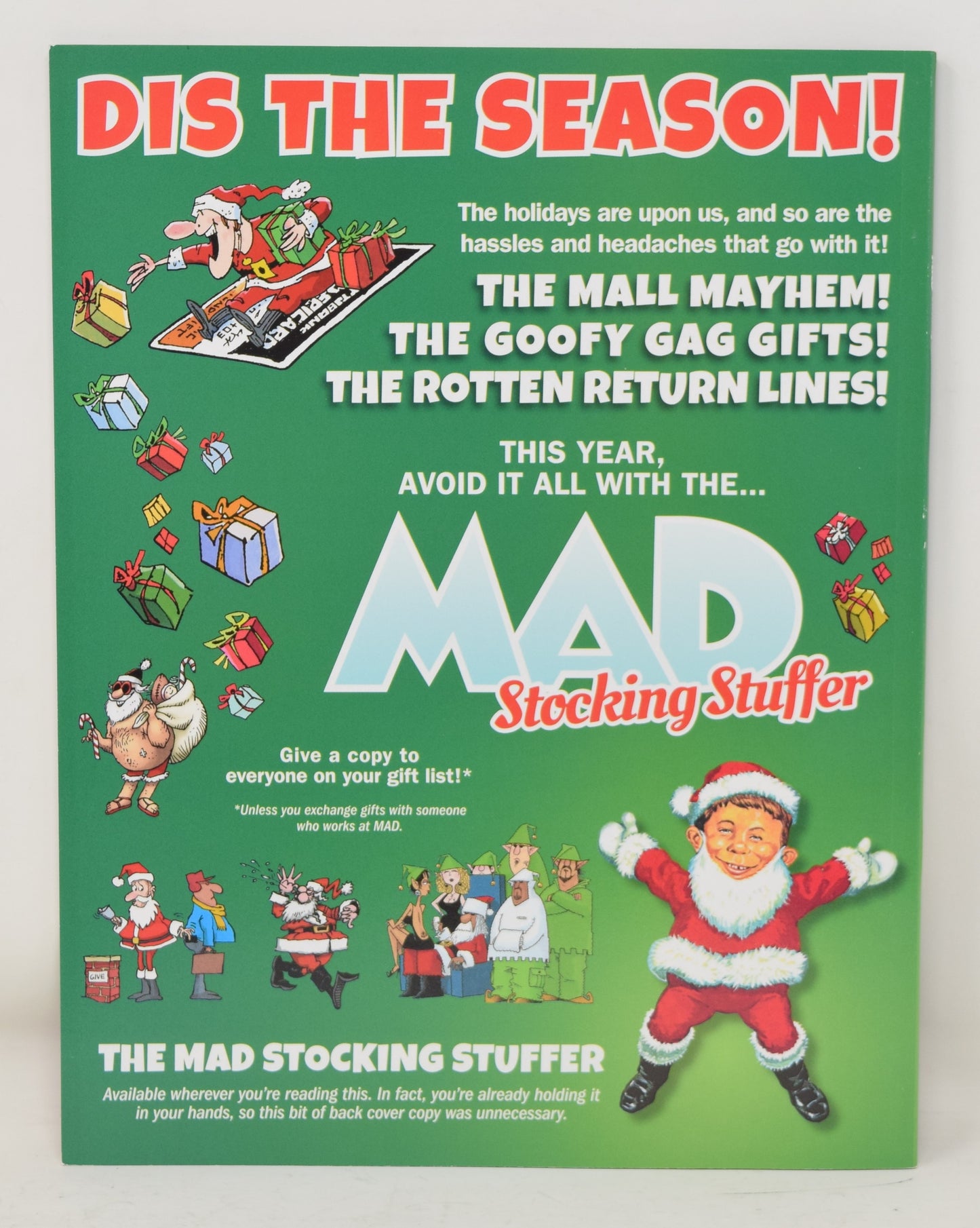 Mad Magazine Stocking Stuffer 2020 NM New