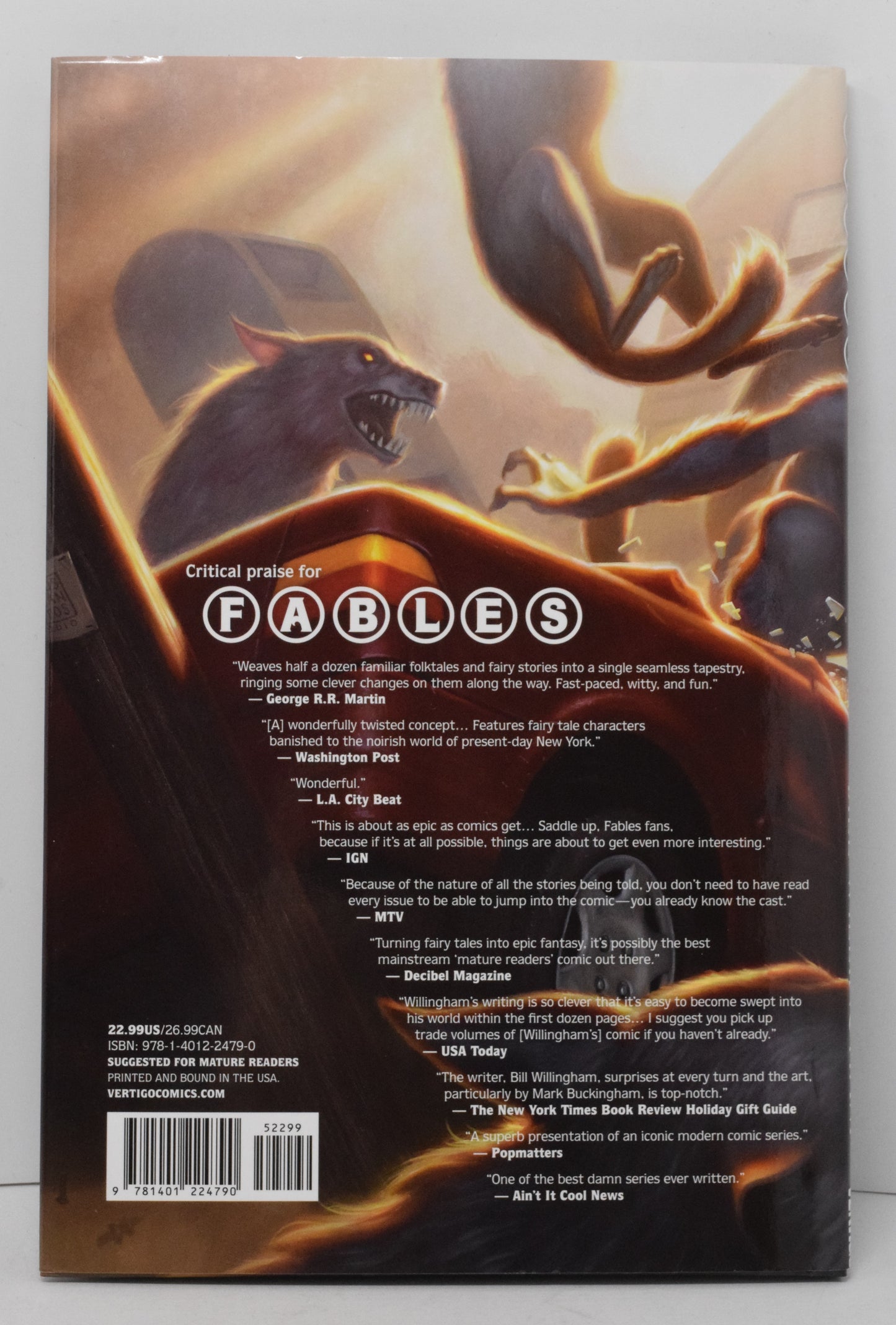 Fables Werewolves Of Heartland HC DC Vertigo 2012 Bill Willingham - Golden Apple Comics