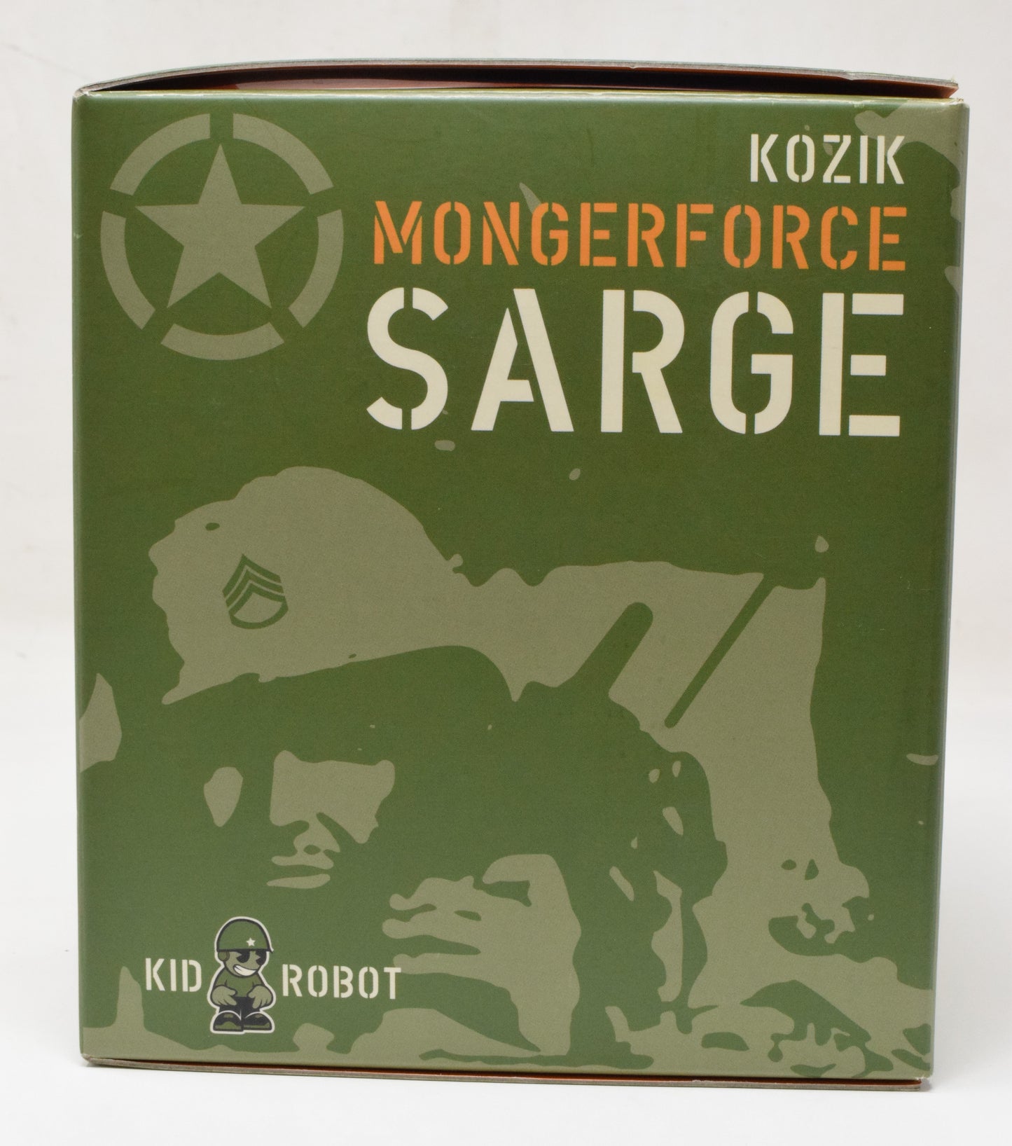 Frank Kozik Kidrobot Sarge Green Mongerforce Mongers NIB