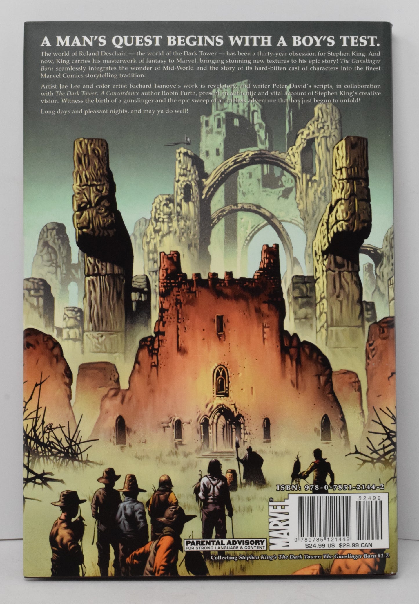 Dark Tower Gunslinger Born HC Marvel 2007 NM Jae Lee Stephen King - Golden Apple Comics