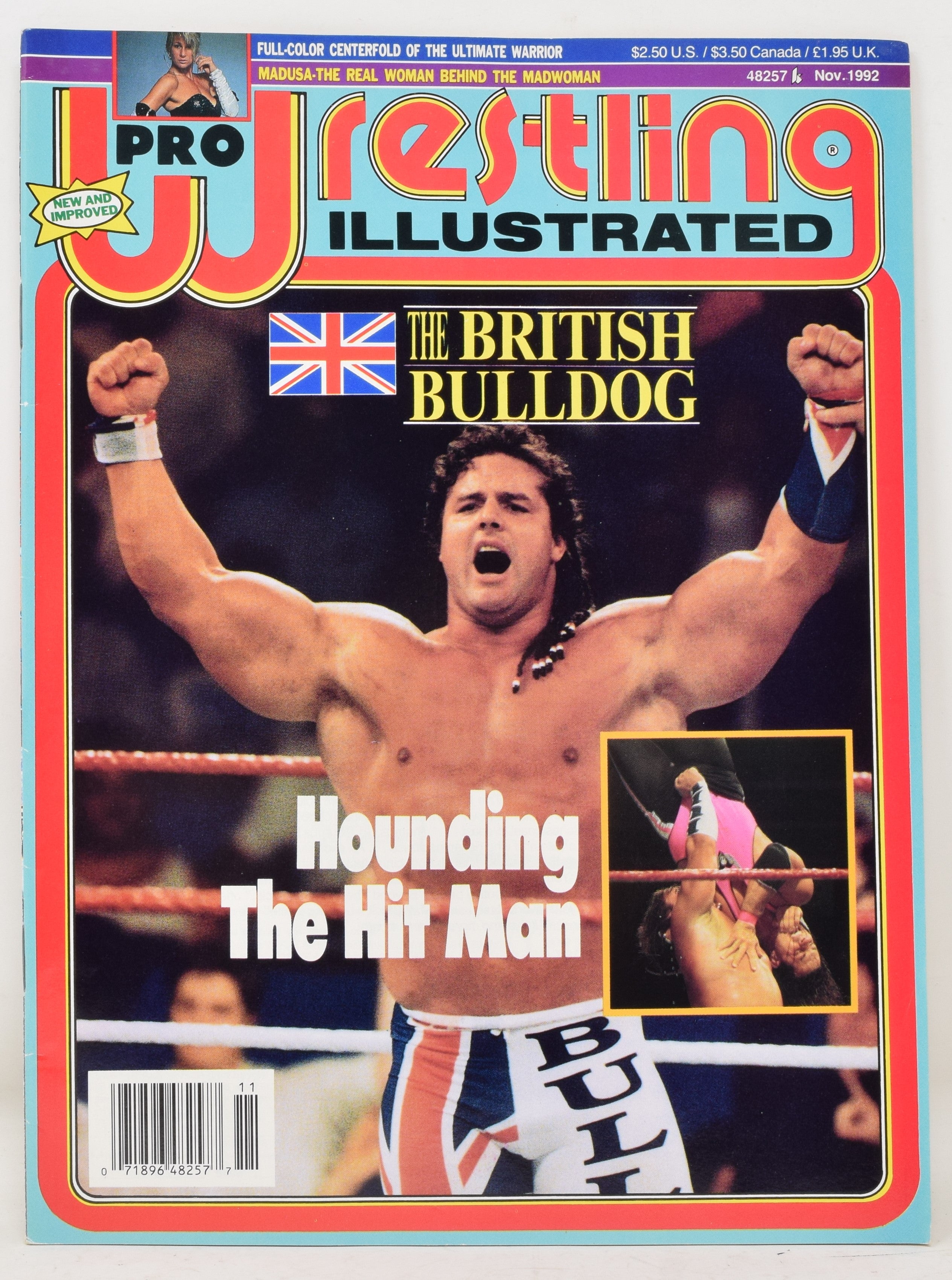 Pro Wrestling Illustrated Magazine November 1992 VF WWE WWF British ...