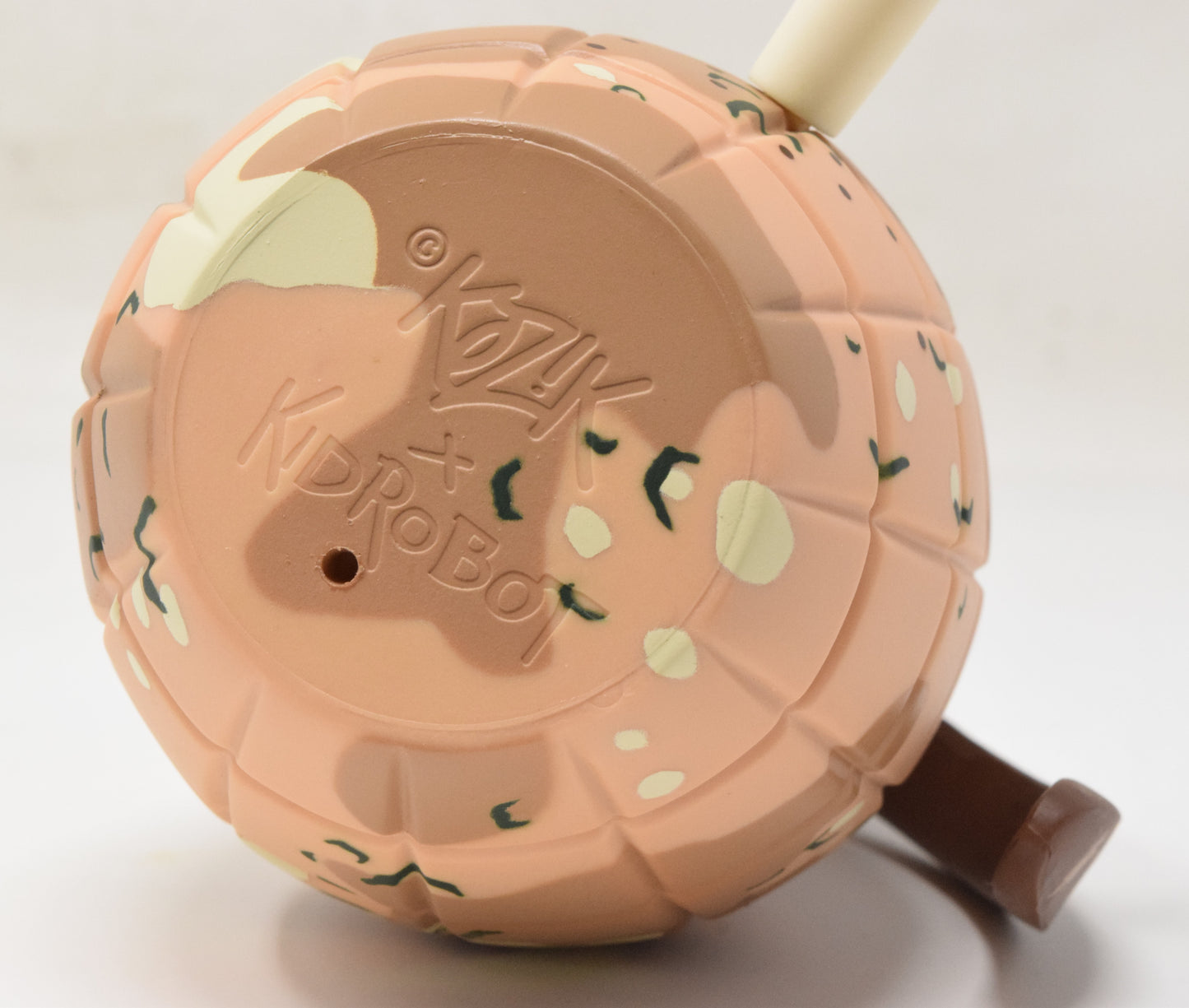 Frank Kozik Kidrobot Sarge Camo Desert Storm Mongerforce Mongers Signed