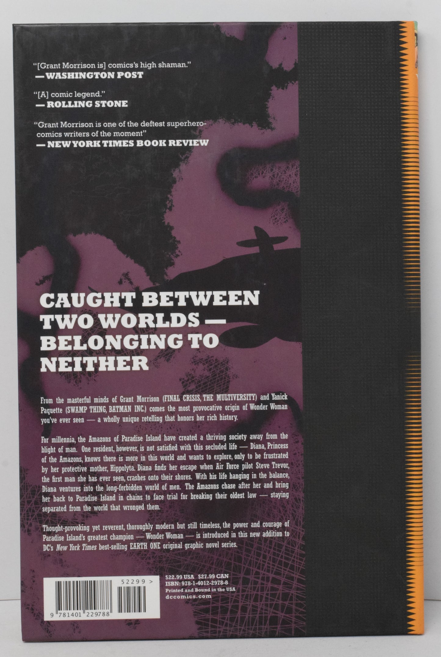 Wonder Woman Earth One 1 HC DC 2016 NM- 9.2 Grant Morrison