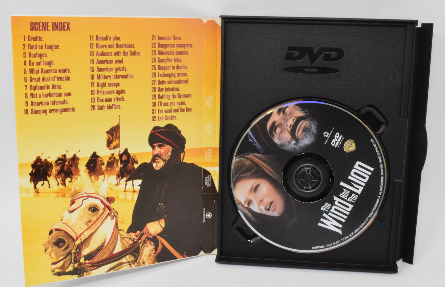 The Wind And The Lion DVD Sean Connery