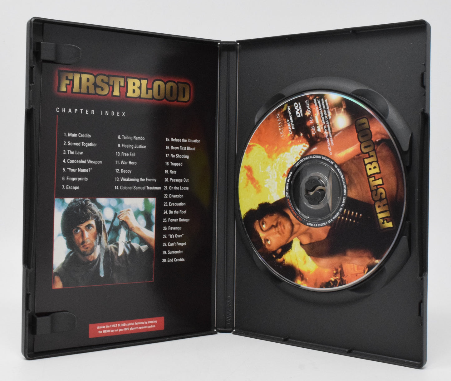 Sylvester Stallone First Blood DVD