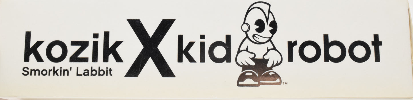 Frank Kozik Kidrobot Platinum Pimp Disco Godfather 5 Labbit NIB Signed