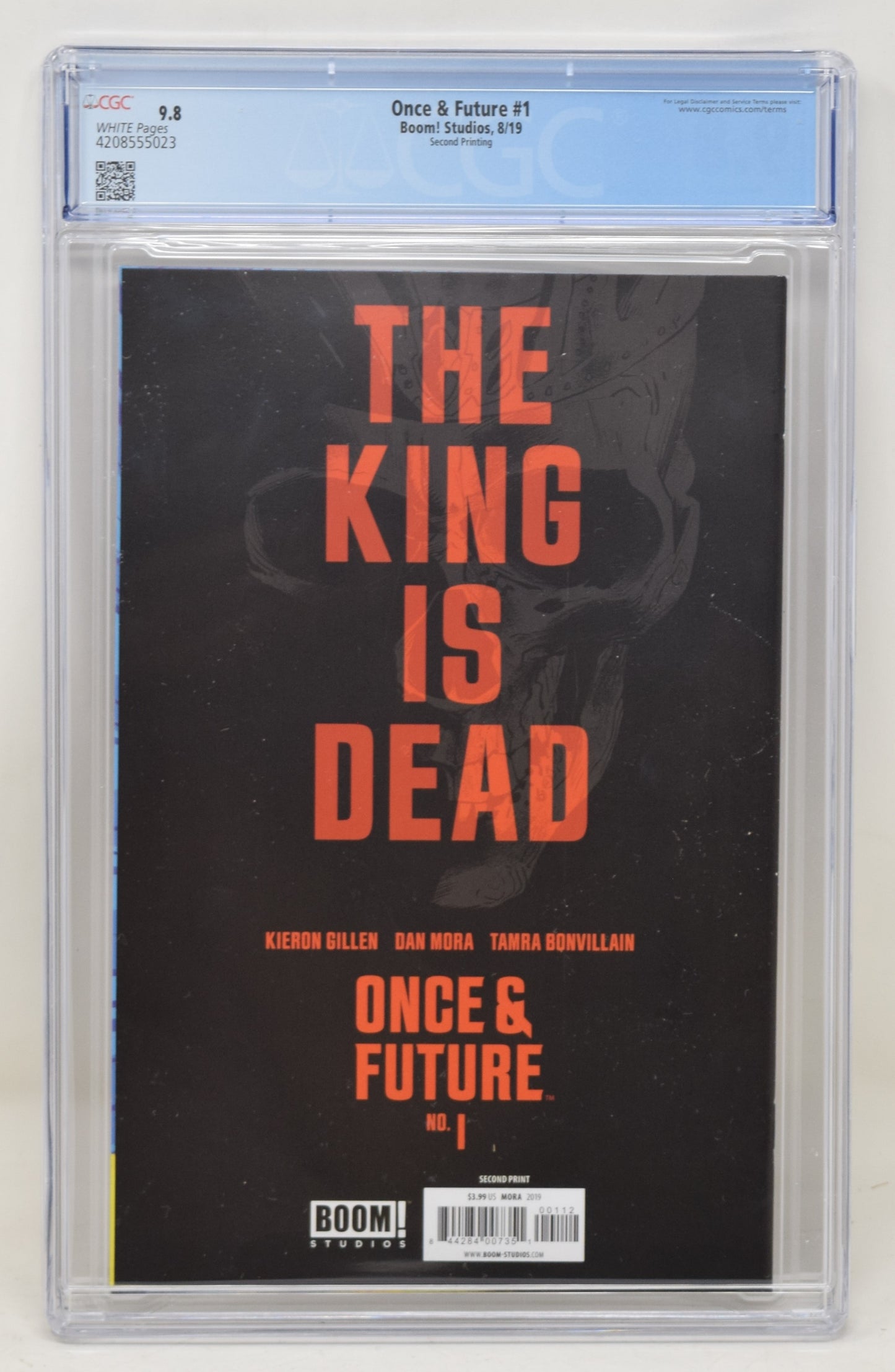 Once & Future 1 Boom 2019 CGC 9.8 2nd Print Dan Mora Variant - Golden Apple Comics