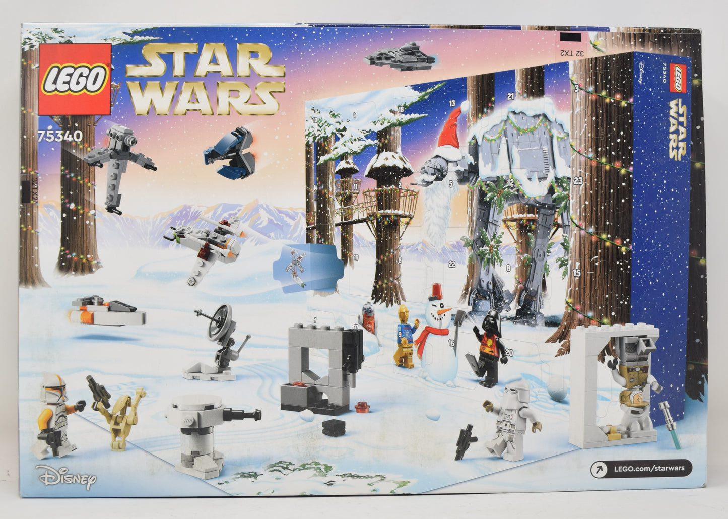 Lego Star Wars Advent Calendar Darth Vader C-3PO Christmas Set 75340 NEW