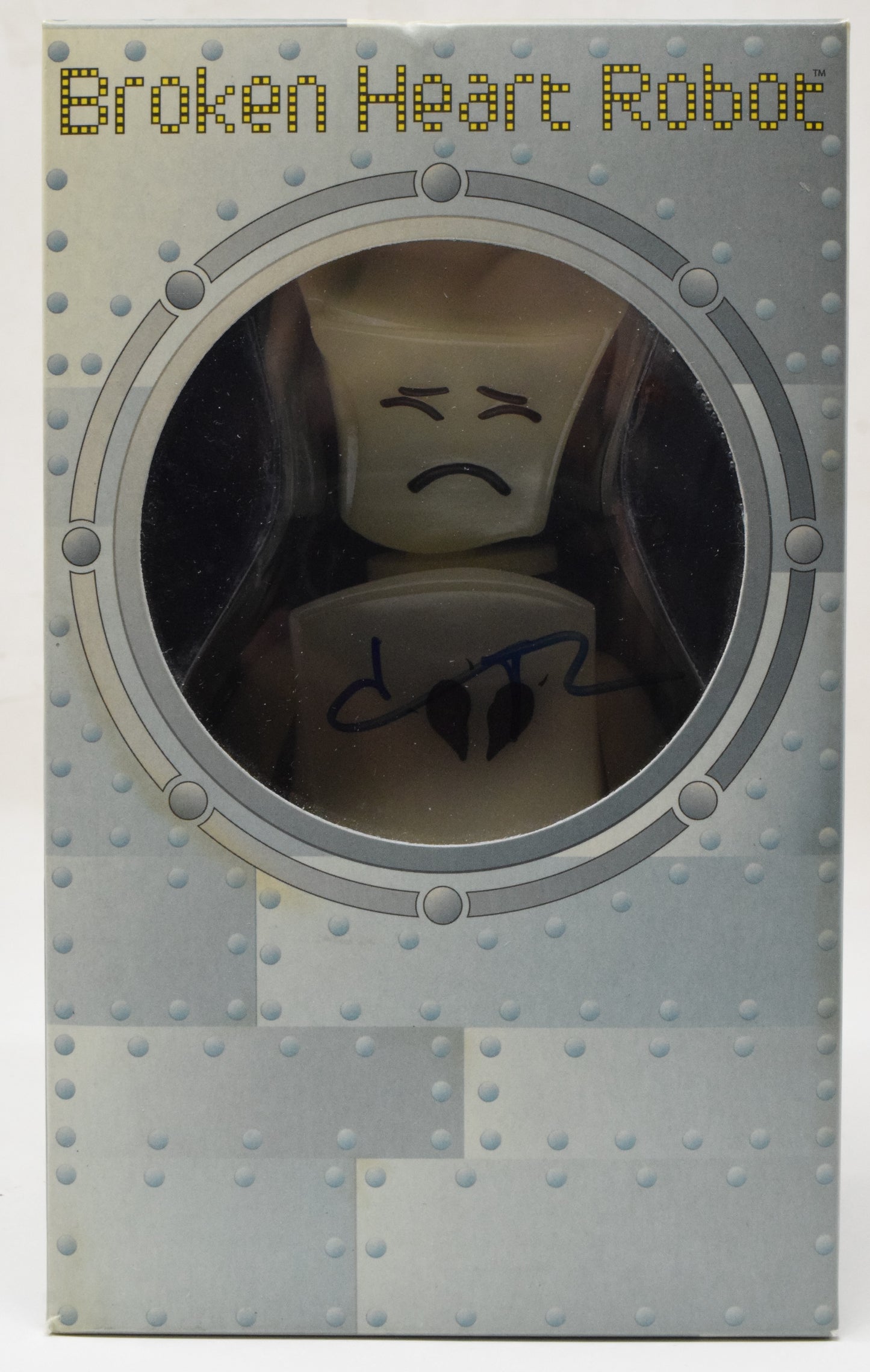 Broken Heart Robot Threezero Genshi Figure Signed Craig Anthony Perkins