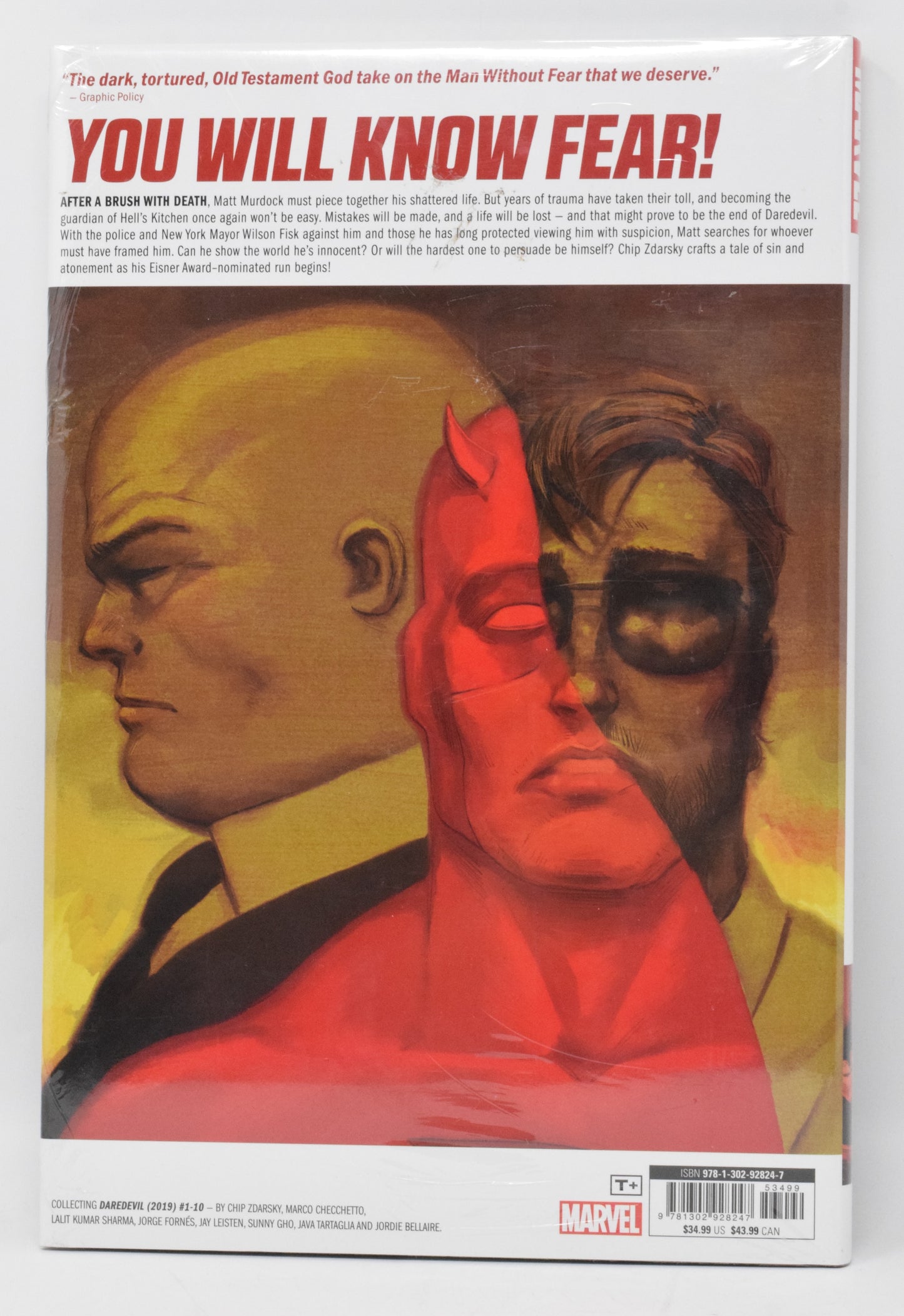 Daredevil Chip Zdarsky Vol 1 To Heaven Through Hell HC Marvel Sealed